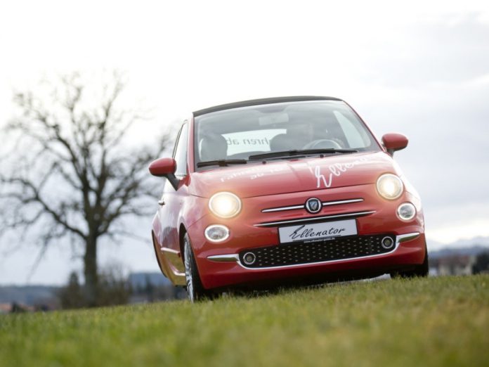 3 tekerlekli Fiat 500