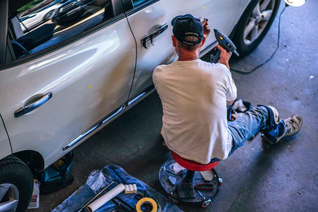 salvage title car