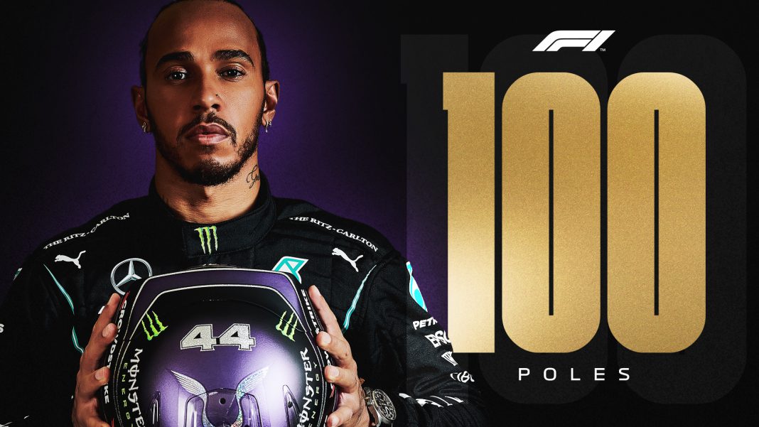 Hamilton 100. Pole Hamilton 100. Pole