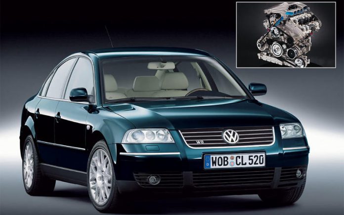 En iyi Alman motorlar 20-passat-w8_vw
