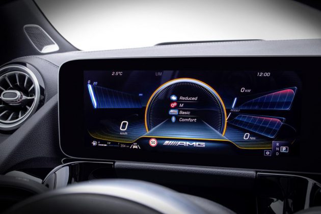 Mercedes Benz GLA &ouml;n panel